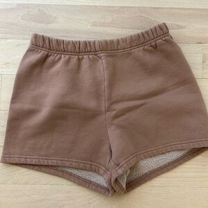 Aritzia Brown Athletic Shorts